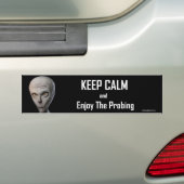 Keep Calm Bumpersticker (Op auto)