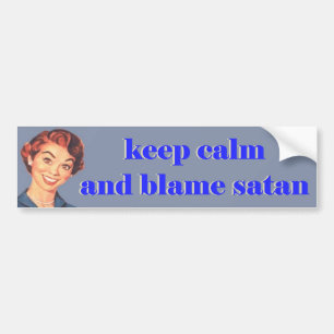 keep calm  bumpersticker