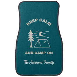 Keep Calm Camp On Aangepaste Camping Voorzijde Automat