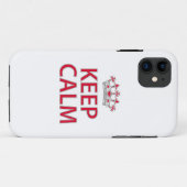 Keep Calm Case-Mate iPhone Case (Achterkant (horizontaal))