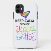 Keep Calm  Case-Mate iPhone Case (Achterkant)