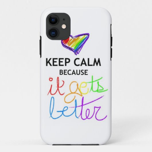 Keep Calm  Case-Mate iPhone Case (Achterkant)