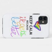 Keep Calm  Case-Mate iPhone Case (Achterkant (horizontaal))