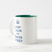 Keep Calm en Baker Street Mok (Voorkant links)