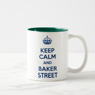 Keep Calm en Baker Street Mok