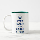 Keep Calm en Baker Street Mok (Links)