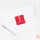 Keep Calm  en Eet Pepernoten Sticker (Envelop)