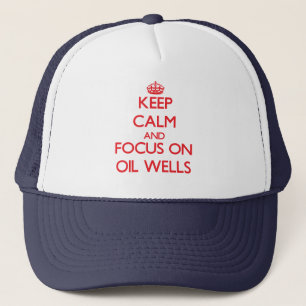 kEEP cALM EN FOCUS OP IL WELLS Trucker Pet