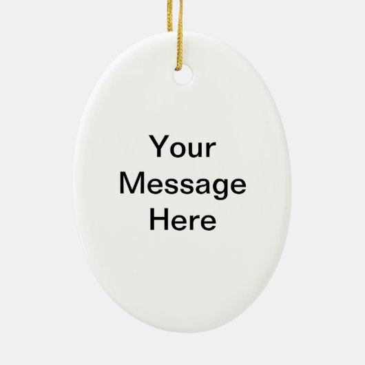 Keep Calm en Golf Keramisch Ornament (Achterkant)