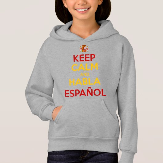 Keep Calm en Habla Español (Voorkant)