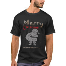 Keep Calm en Jingle All the Way Kerstmis t-shirt