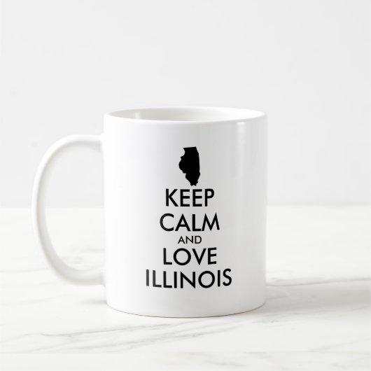  KEEP CALM EN LIVE ILLINOIS KOFFIEMOK (Links)