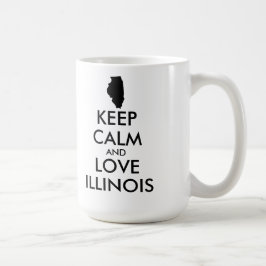  KEEP CALM EN LIVE ILLINOIS KOFFIEMOK