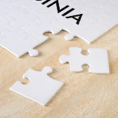  KEEP CALM EN LOVE WEST VIRGINIA LEGPUZZEL (Zijkant)