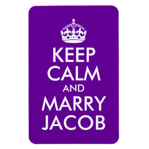 Keep Calm en Marry Jacob Magneet