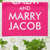 Keep Calm en Marry Jacob Theedoek (Gevouwen)