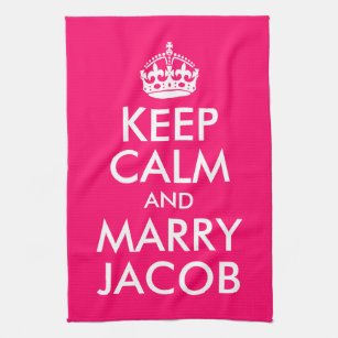 Keep Calm en Marry Jacob Theedoek