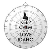  KEEP CALM EN VERLIES IDAHO DARTBORD (Voorkant)