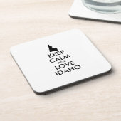  KEEP CALM EN VERLIES IDAHO DRANKJES ONDERZETTER (Linkerzijde)