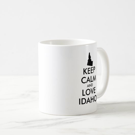  KEEP CALM EN VERLIES IDAHO KOFFIEMOK (Voorkant rechts)