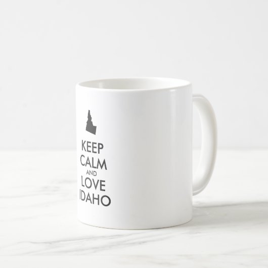  KEEP CALM EN VERLIES IDAHO KOFFIEMOK (Voorkant rechts)