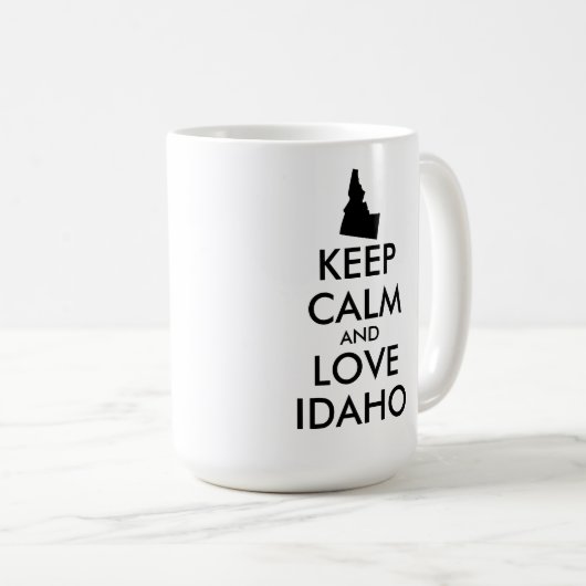  KEEP CALM EN VERLIES IDAHO KOFFIEMOK (Voorkant rechts)