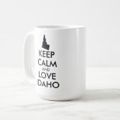  KEEP CALM EN VERLIES IDAHO KOFFIEMOK (Voorkant links)