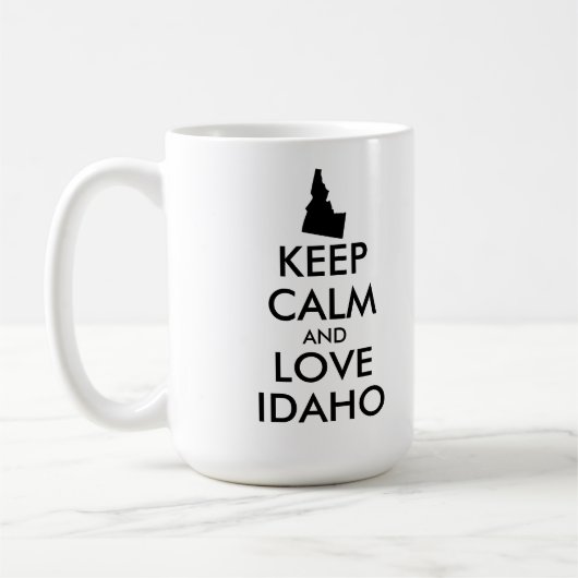  KEEP CALM EN VERLIES IDAHO KOFFIEMOK (Links)
