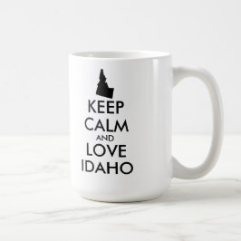  KEEP CALM EN VERLIES IDAHO KOFFIEMOK