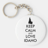  KEEP CALM EN VERLIES IDAHO SLEUTELHANGER (Voorkant)