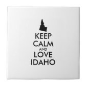  KEEP CALM EN VERLIES IDAHO TEGELTJE (Voorkant)
