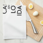  KEEP CALM EN VERLIES IDAHO THEEDOEK (Quarter Fold)