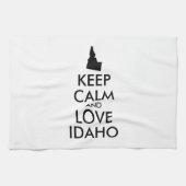 KEEP CALM EN VERLIES IDAHO THEEDOEK (Horizontaal)