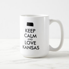 KEEP CALM EN VERLIES KANSAS KOFFIEMOK