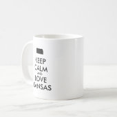 KEEP CALM EN VERLIES KANSAS KOFFIEMOK (Voorkant links)