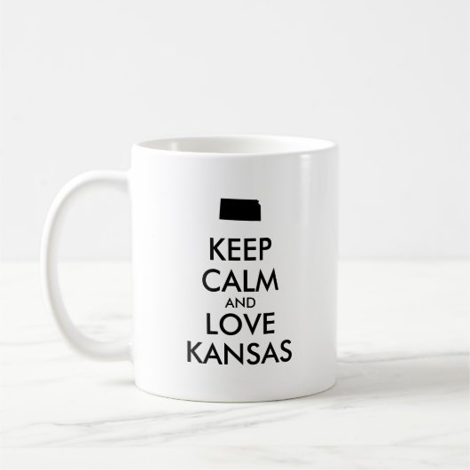  KEEP CALM EN VERLIES KANSAS KOFFIEMOK (Links)