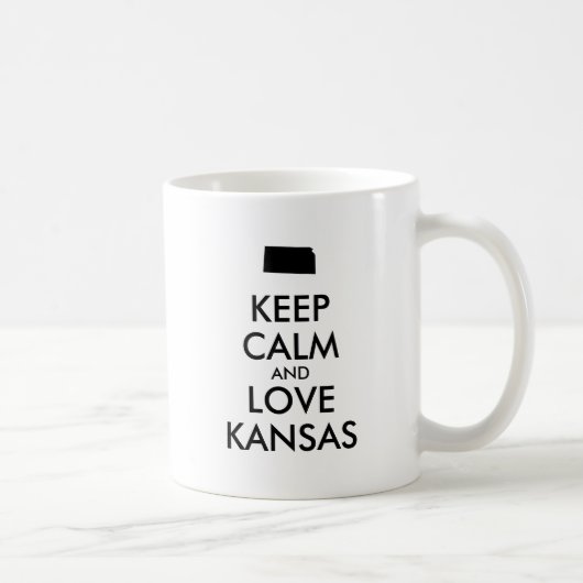 KEEP CALM EN VERLIES KANSAS KOFFIEMOK (Rechts)