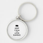  KEEP CALM EN VERLIES KANSAS SLEUTELHANGER (Voorkant)