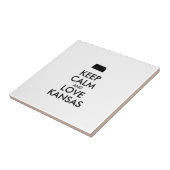  KEEP CALM EN VERLIES KANSAS TEGELTJE (Zijkant)