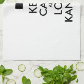  KEEP CALM EN VERLIES KANSAS THEEDOEK (Gevouwen)