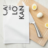  KEEP CALM EN VERLIES KANSAS THEEDOEK (Quarter Fold)