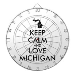  KEEP CALM EN VERLIES MICHIGAN DARTBORD