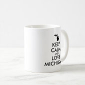  KEEP CALM EN VERLIES MICHIGAN KOFFIEMOK (Voorkant rechts)