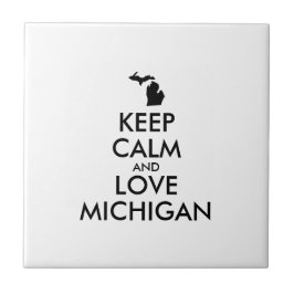  KEEP CALM EN VERLIES MICHIGAN TEGELTJE