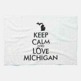  KEEP CALM EN VERLIES MICHIGAN THEEDOEK