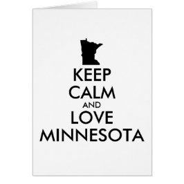  KEEP CALM EN VERLIES MINNESOTA