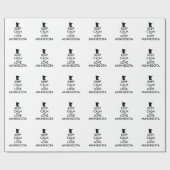 KEEP CALM EN VERLIES MINNESOTA CADEAUPAPIER (Vlak)
