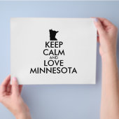 KEEP CALM EN VERLIES MINNESOTA FLYER (Hand)