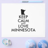 KEEP CALM EN VERLIES MINNESOTA FLYER (Enkel)