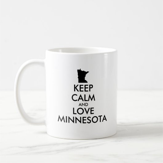  KEEP CALM EN VERLIES MINNESOTA KOFFIEMOK (Links)